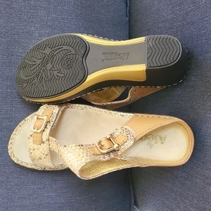 #134 Alegria Lara Posh Gold lar-758 size 7